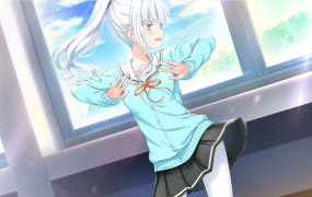 [纯爱ADV汉化CV]アイコトバ -Silver Snow Sister- 爱语 -银雪妹妹-[电脑2.07G/FM/BD]