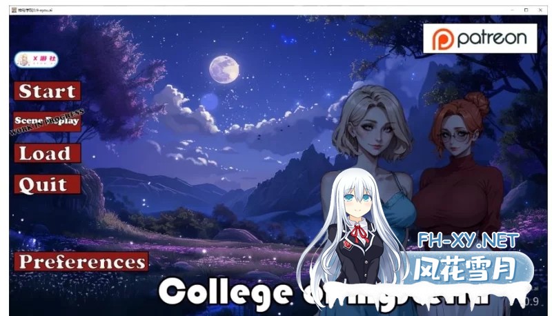 [欧美/SLG/汉化]神秘学院V0.9 AI汉化版[2.1G]