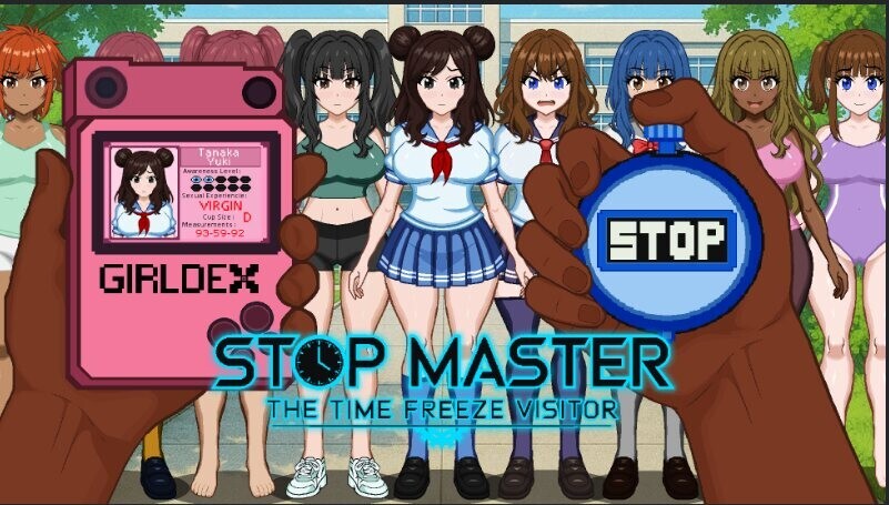 新作[互动SLG/后宫/像素动态] 停止大师：时间冻结访客 Stop Master The Time Freeze Visitor 生肉版 [1.10G]