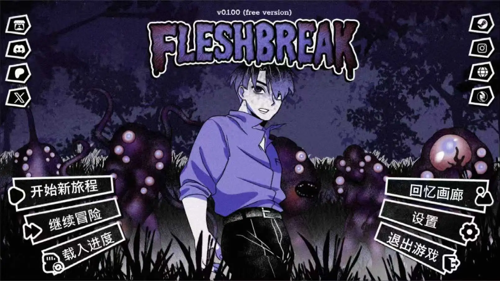【SLG】FleshBreak血肉崩坏0.1AI汉化【PC+安卓/448M】